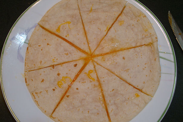 Dawn's Microwave Quesadillas - My Happy Crazy Life