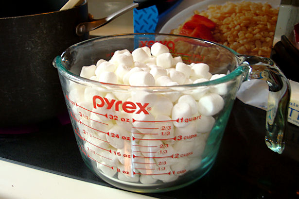 Rice Krispie Treats Recipe - Marshmallows