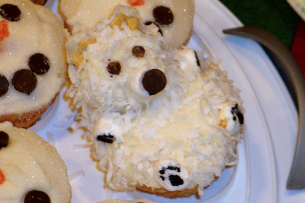 Polar Bear Cupcake