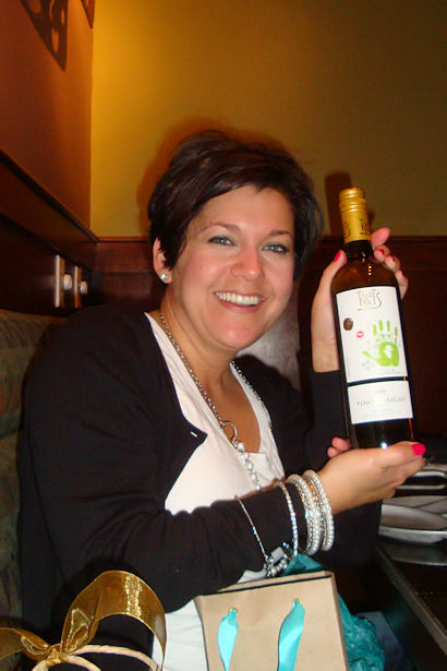 VAEYC Dinner 2011 - Carie with Wine