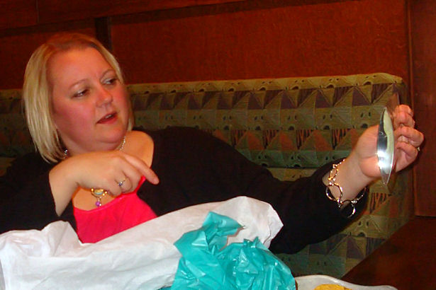 VAEYC Dinner 2011 - Nicole an the 'Bra' 