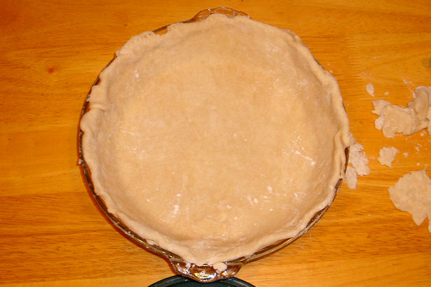 Best Cherry Pie Recipe - Pie Crust in Plate