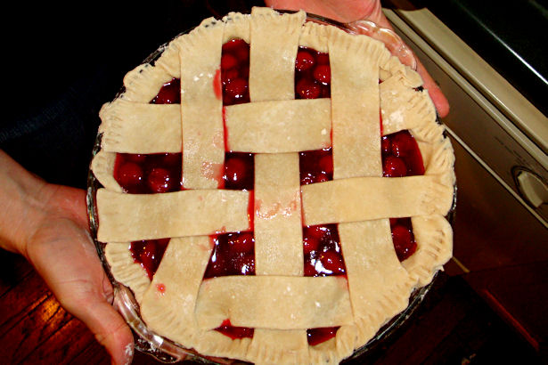 Best Cherry Pie Recipe - Trim and Crimp