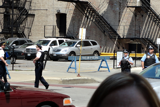 Chicago 2012 Part Three - More Police Outside