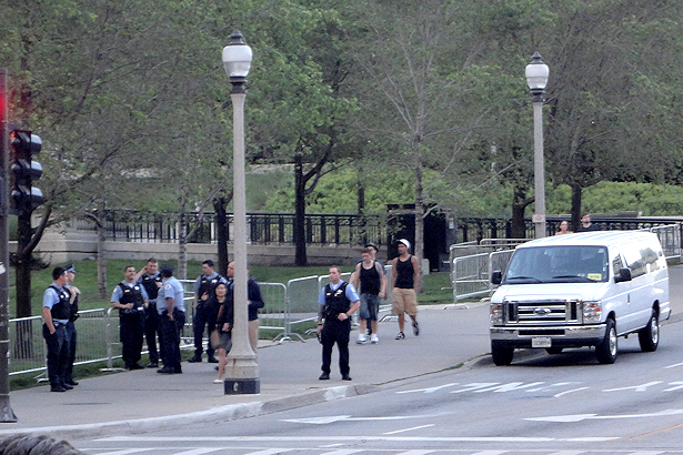 Chicago 2012 Part Five - Lots of Security