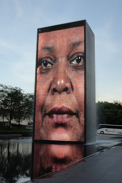 Chicago 2012 Part Seven - Other Crown Fountain Face