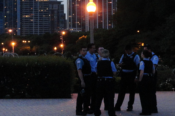 Chicago 2012 Part Seven - Police in the Park