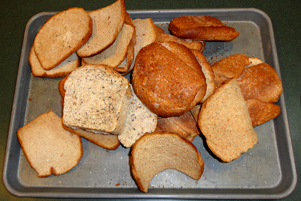 Italian Seasoned Bread Crumbs - Oven Toasting