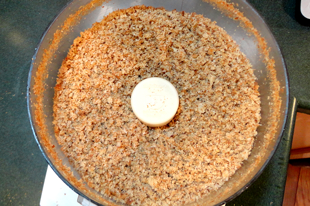 Italian Seasoned Bread Crumbs - Food Processor