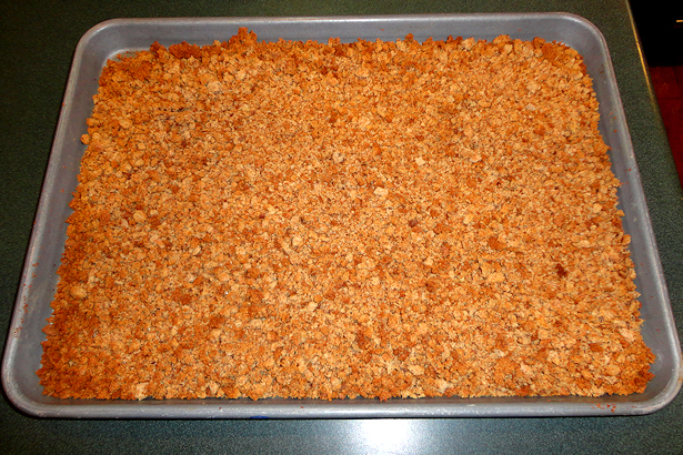 Italian Seasoned Bread Crumbs - Second Toasting