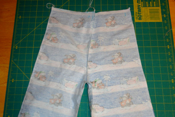  Make Kid's Pajama Pants - Almost Done