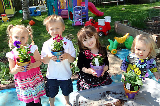 Painted Flower Pots for Mother's Day - Done!