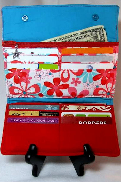 Sewing Box Wallet - Inside