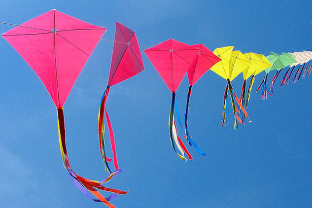 Kites on a Line