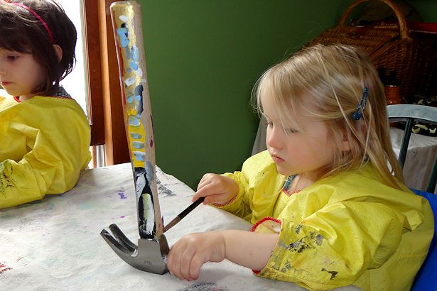 Easy Father's Day Craft - A Painting 