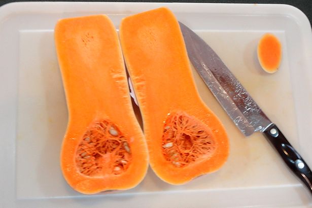 Homemade Baby Food - Cut Squash
