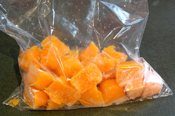 Homemade Baby Food - Cubes in Bag