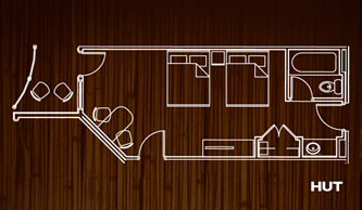 Kalahari Resort - Hut Diagram