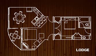 Kalahari Resort - Lodge Diagram