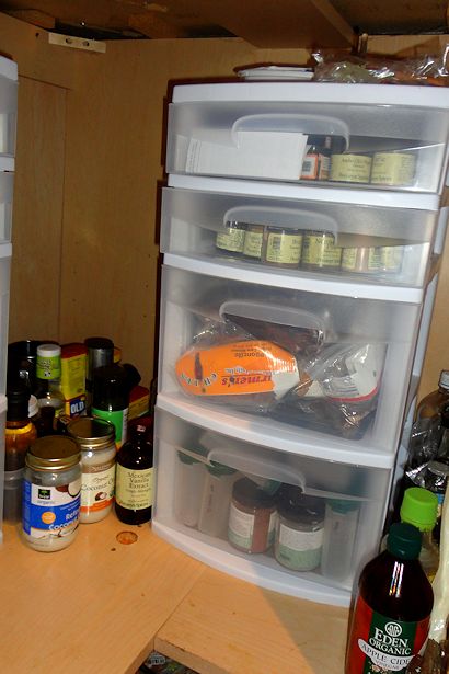 Lazy Susan - Shelves on Right