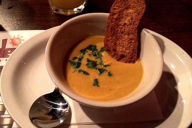 Solea Tequila Dinner October 2013 - Squash Bisque