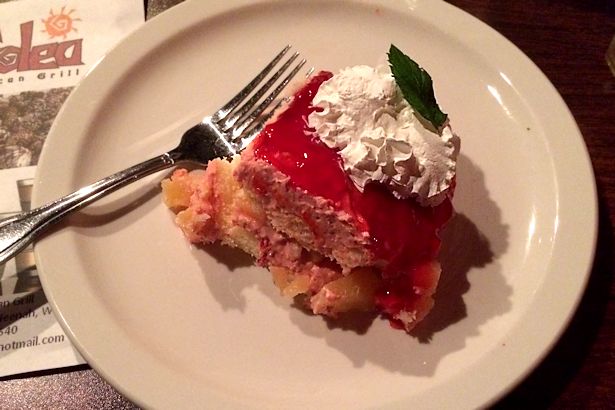 Solea Tequila Dinner October 2013 - Strawberry Cream Cake