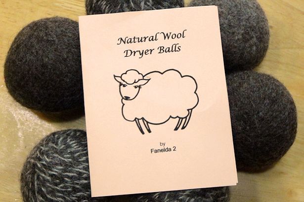 Wool Dryer Balls on Table