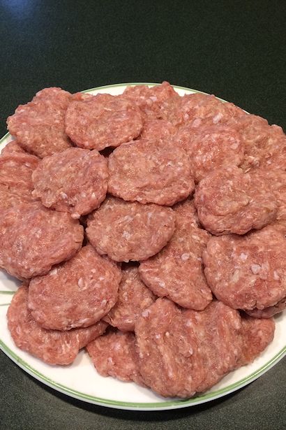 Big Meat Bake Dish - Brat patties