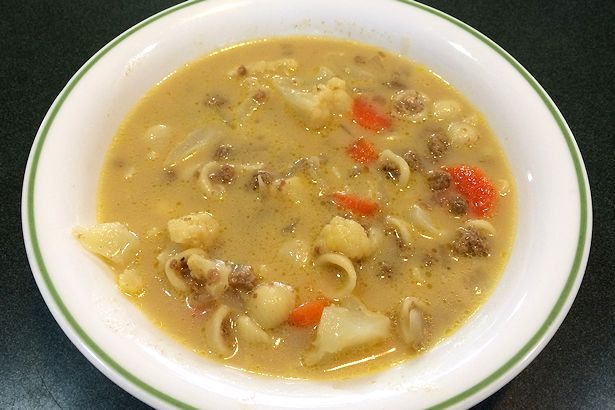 Cheeseburger Macaroni Soup Recipe