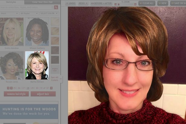 Free Virtual Makeover - Martha Stuart