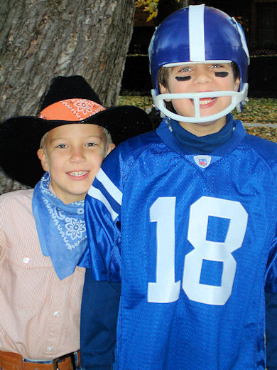 Save Money on Halloween Costumes - Jo-Bear Football