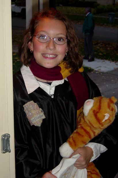 Save Money on Halloween Costumes - Angel Face Hermoine