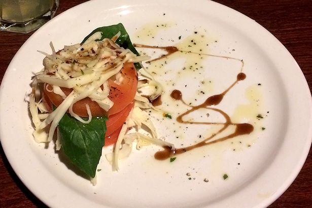 Solea Tequila Dinner February 2014 - Tomato and Cheese Salad