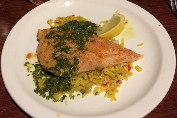 Solea Tequila Dinner February 2014 - Red Snapper with Chimichurri