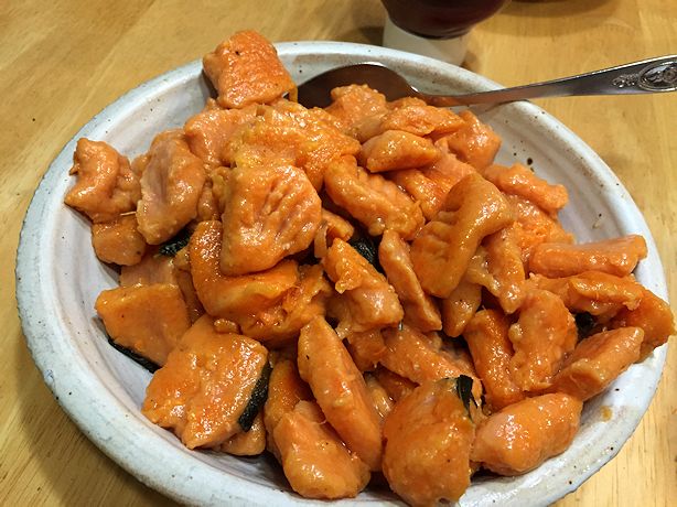 Sweet Potato Gnocchi - Serve