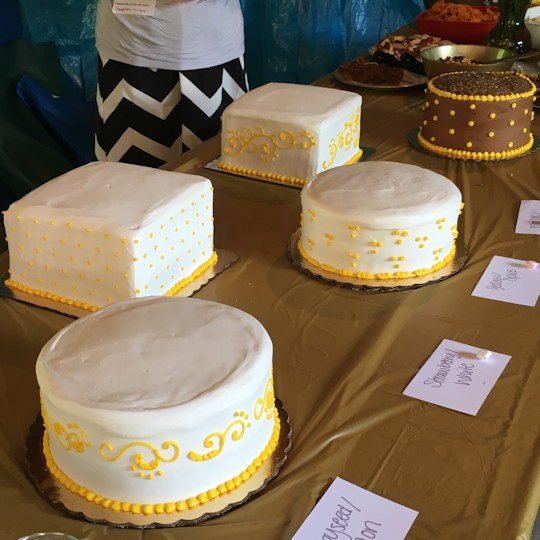 Anniversary Picnic - Cakes