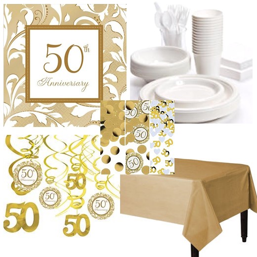 Anniversary Picnic Party Tableware