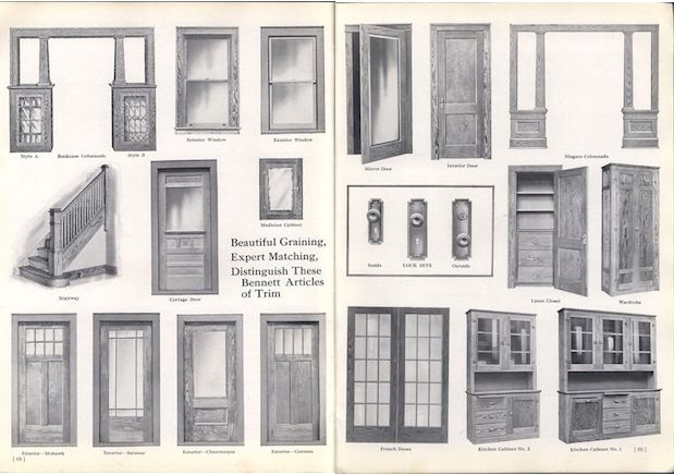 Bennett Catalog Woodwork