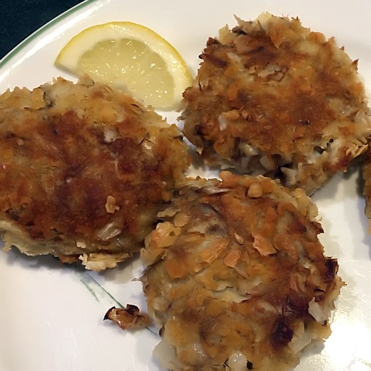 Mrs. Duvall's Crab Cake Recipe - Serve with Lemon