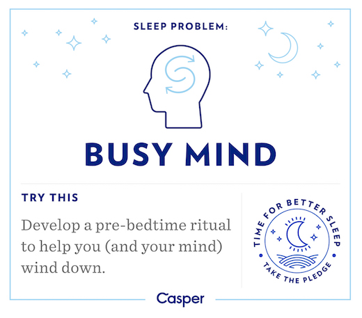 Sleep Problems - Busy Brain