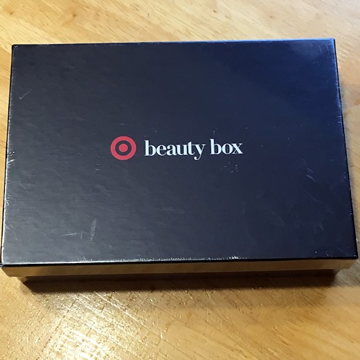 Target Beauty Box August 2016 - Box Top