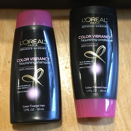 Target Beauty Box July 2016 - L'Oreal Shampoo & Conditioner