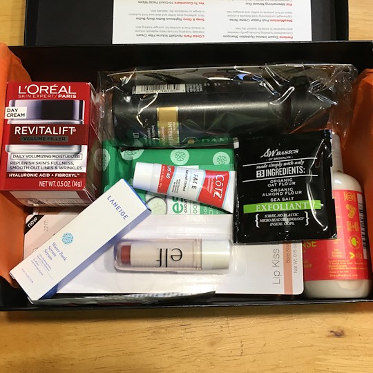 Target Beauty Box June 2016 - Inside