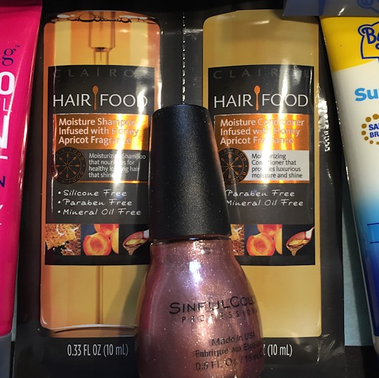 Target Beauty Box March 2016 - Shampoo & Conditioner