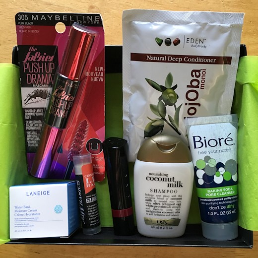 Target Beauty Box September 2016 - All Products