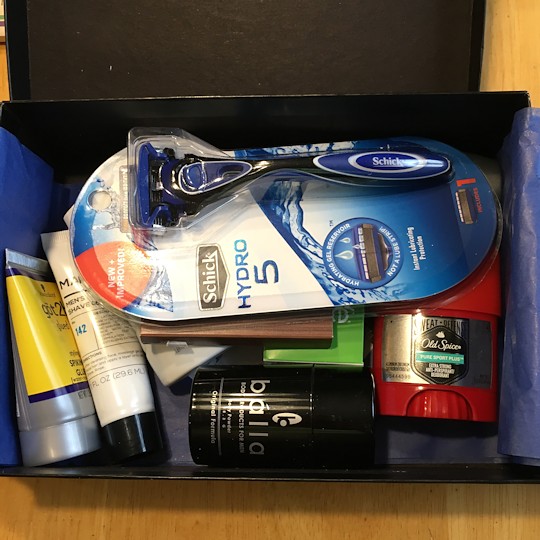 Target Mens Box June 2016 - Goodies