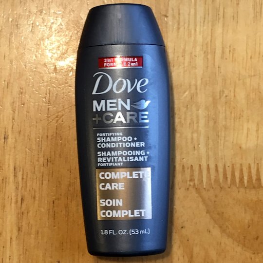 Target Mens Box June 2016 - Dove Shampoo