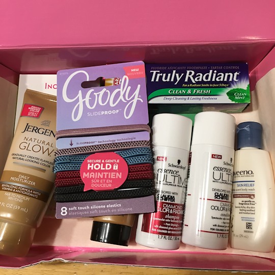 Walmart Beauty Box Summer 2016 - Goodies