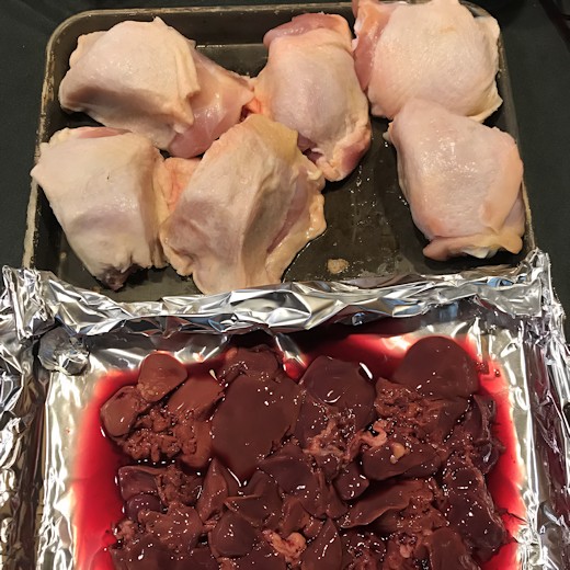 Homemade Cat Food - Bake Livers