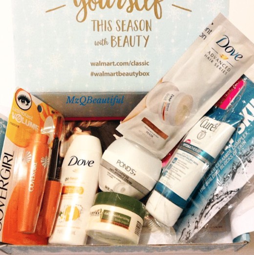 Walmart Beauty Box Winter 2016 - Classic